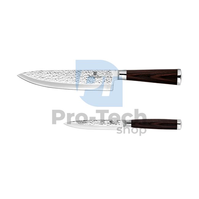 Набір кухонних ножів з 2 шт.  BROWN WOOD 20654