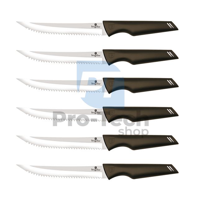 Набір ножів для стейка з 6 шт.  BLACK 20368