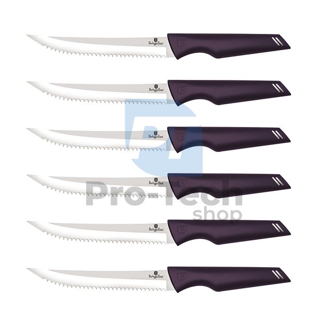 Набір ножів для стейка з 6 шт.  PURPLE 20268