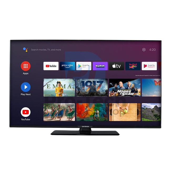 70" 4K ANDROID SMART LED TV з WiFi Orava LT-ANDR70 A01 73495