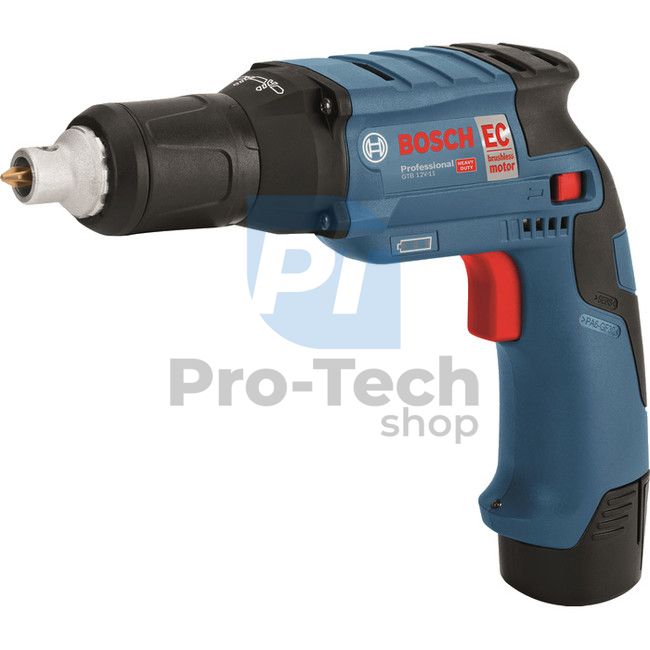 Акумуляторний шуруповерт для сухої обробки BOSCH GTB 12V-11 Professional, L-BOXX 06355