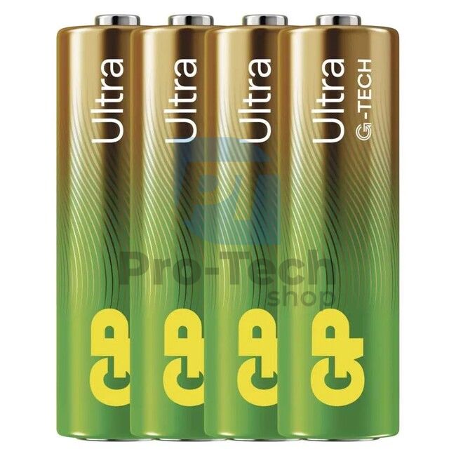 Лужна батарейка GP Ultra LR6 (AA), 4шт 70830