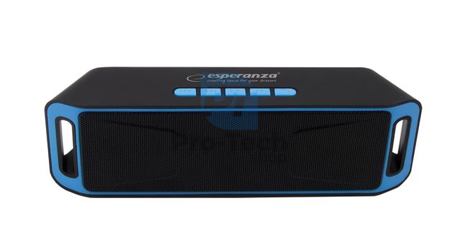 Bluetooth-колонка з FM-радіо FOLK, чорно-синя 73259