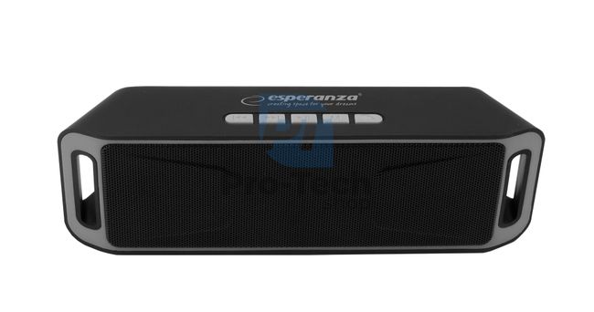 Bluetooth-колонка з FM-радіо FOLK, чорно-сіра 73260