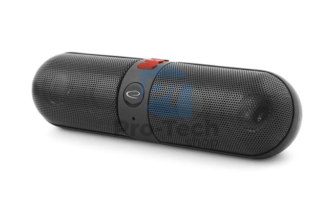 Bluetooth-колонка з FM-радіо PIANO, чорно-червона 73250