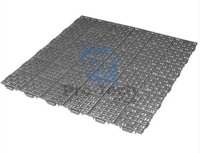 Решітка модульної підлоги для тераси пластикова30х30см 11шт 1м2 16423