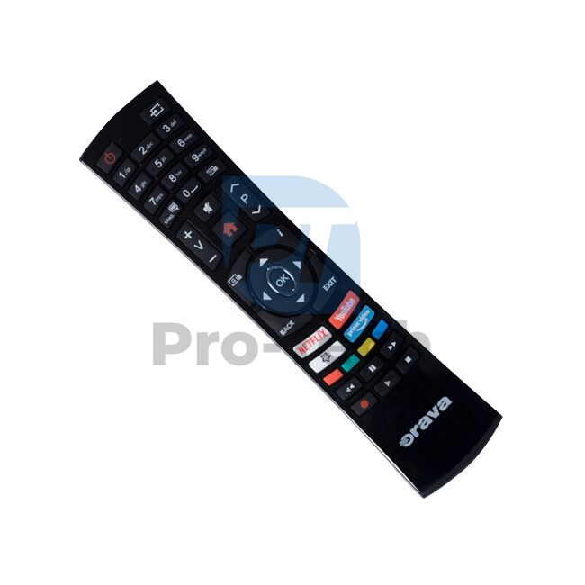 Пульт дистанційного керування RC 4390 (LT з DVD + PVR + SMART) - заміна для RC 1912, 4870 Orava 73700