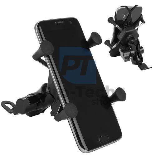Тримач мобільного телефону із зарядним пристроєм для мотоциклів 74173