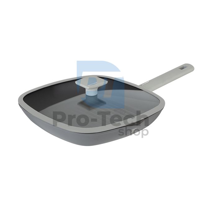 Сковорода-гриль з антипригарним покриттям з кришкою 28 см ASPEN COLLECTION 20712