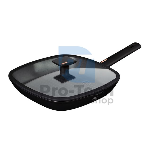 Сковорода-гриль з антипригарним покриттям з кришкою 28 см MONACO COLLECTION 20751