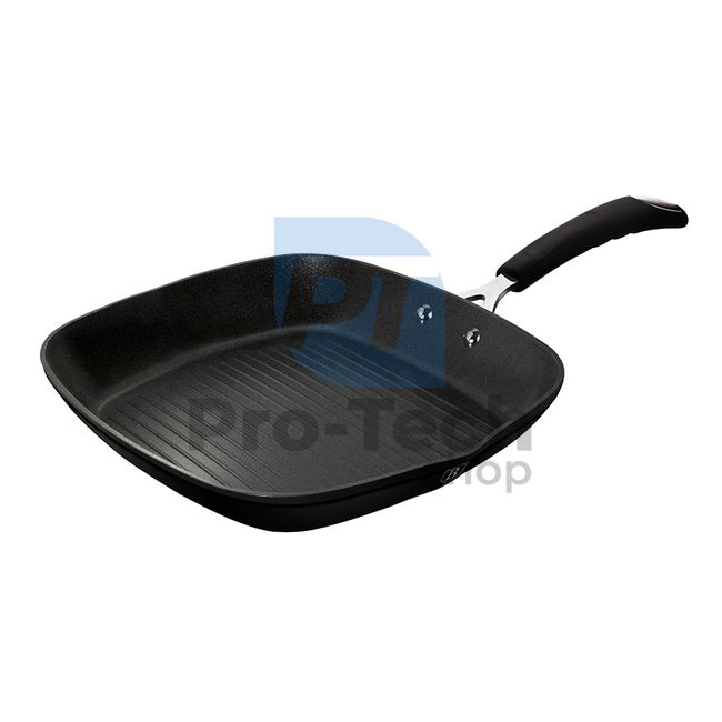 Сковорода-гриль з титановим покриттям 28 см BLACK PROFESSIONAL LINE OVEN SAFE 20601