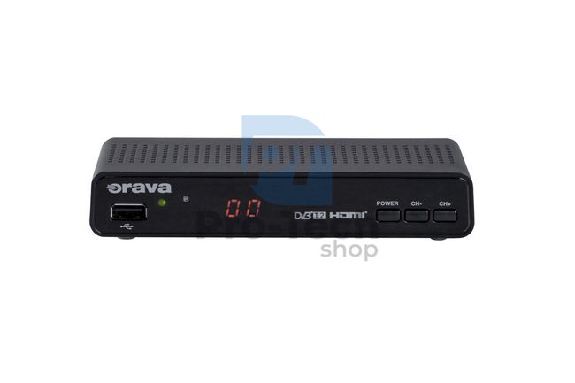 HD цифровий тюнер DVB-T2 (HEVC) Orava 73471