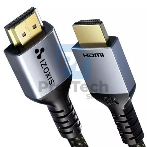 Кабель HDMI 8K 2м Izoxis 74309