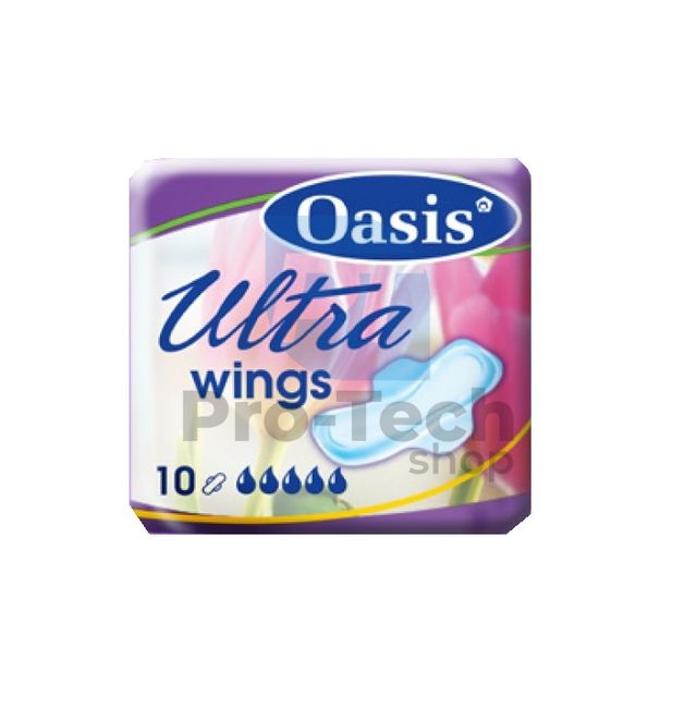 Гігієнічні серветки ultra single Linteo Oasis 10шт 30454