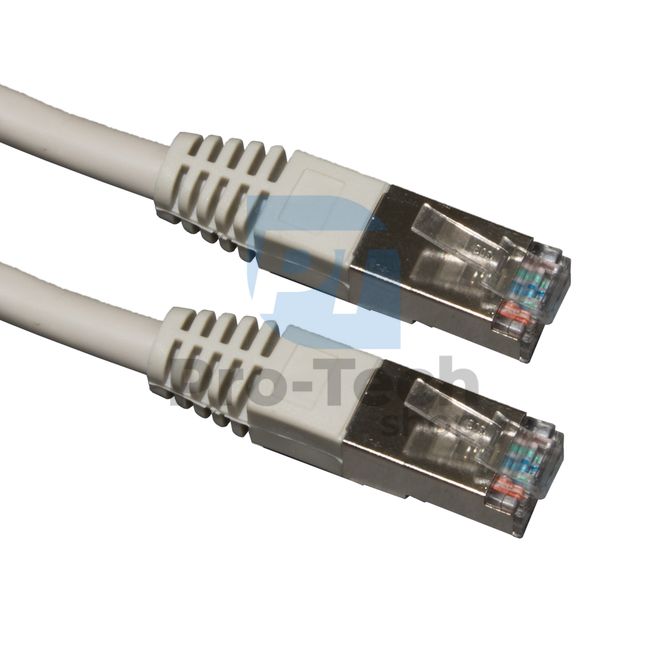 FTP кабель Cat. 6 Патч-корд RJ45, 10 м, сірий 72512