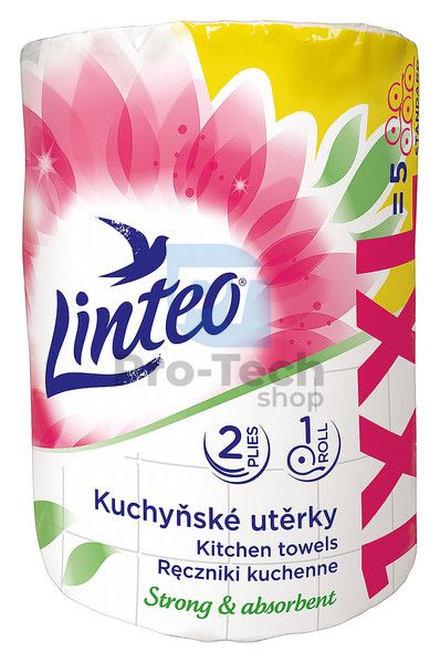 Кухонні рушники 2-шарові 50 м LINTEO SATIN XXL 30394