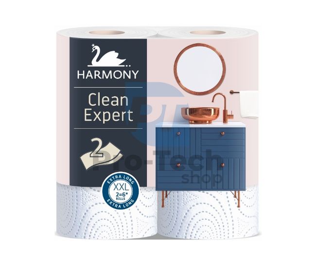 Кухонні рушники 2-шарові HARMONY Clean Expert - 2шт 30368