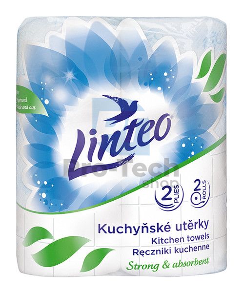 Кухонні рушники 2-шарові LINTEO SATIN - 2шт 30393