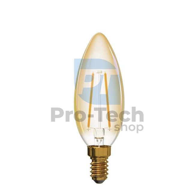 LED лампа Vintage Candle 2W E14 тепла біла+ 70503