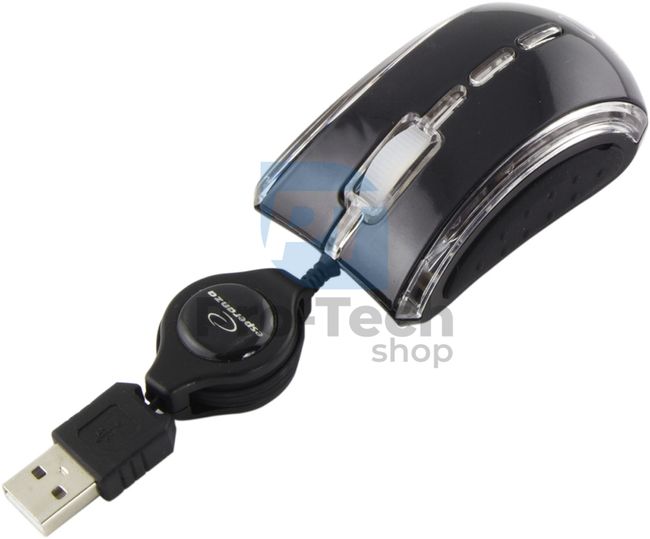 Міні-мишка CELANEO USB, чорна 73133