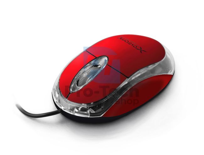 Миша 3D USB CAMILLE, червона 73441