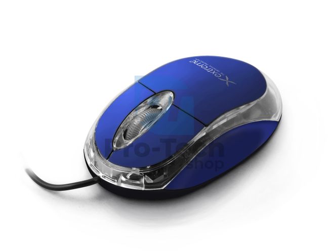Миша 3D USB CAMILLE, синя 73438