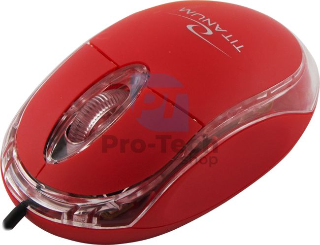 Мишка 3D USB RAPTOR, червона 73402