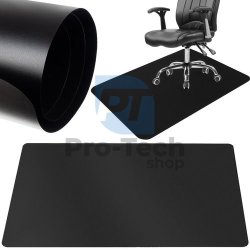Захисний килимок для крісла 90x130см RUHHY - чорний 74782