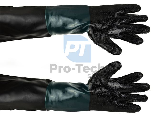 Захисні рукавички для піскоструминної обробки 01520