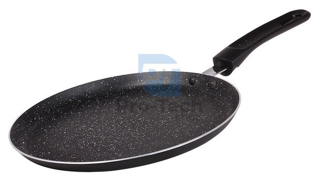 Сковорода для млинців з мармуровим покриттям 24х2 см BLACK 21061