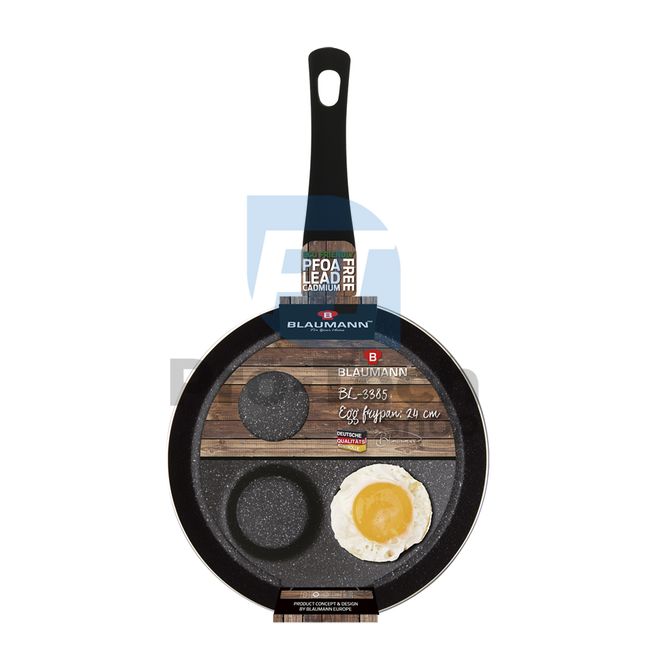 Сковорода для яєць з мармуровим покриттям 24 см DIAMOND COLLECTION 21041