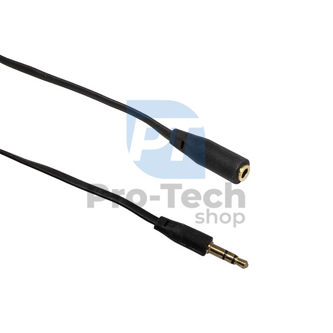 Mini Jack Extension Cable, Flat, 2m 72415