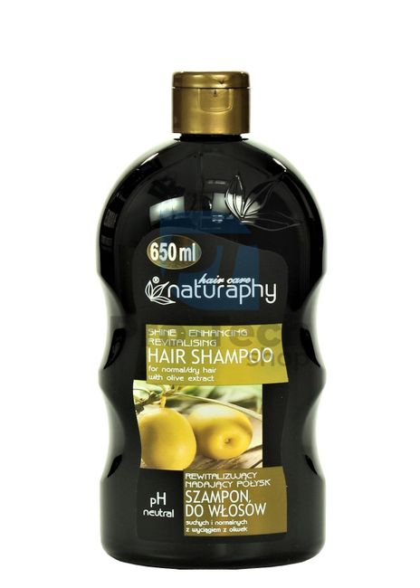 Шампунь для волосся з екстрактом оливи Naturaphy 650 мл 30091