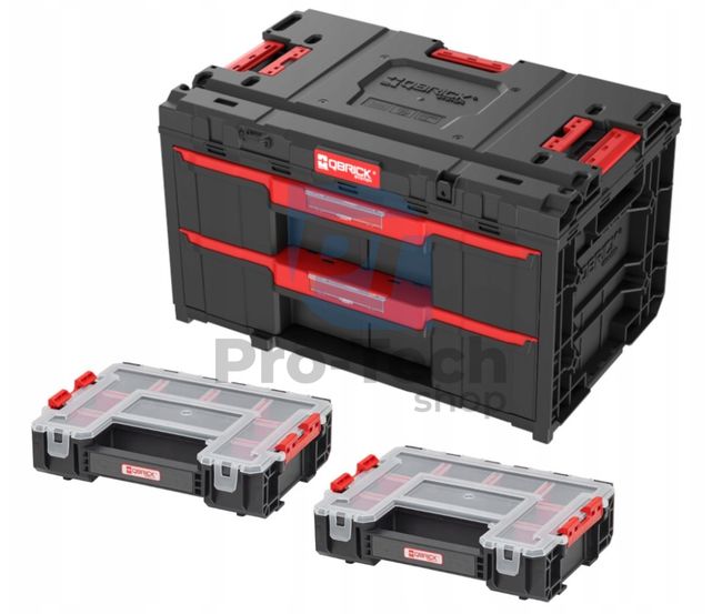 Набір: Toolbox QS ONE Drawer 2 Toolbox 2.0 + 2x QR Organizer 300 60080