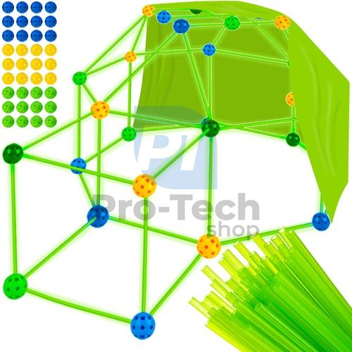 Конструктор - соломинки - 100шт - намет 22613 76066