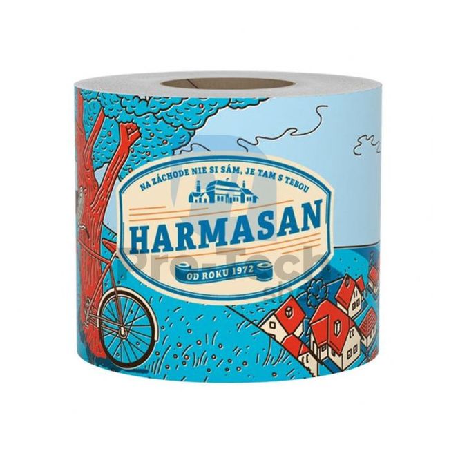 Туалетний папір 1-шаровий HARMASAN - 30шт 30345