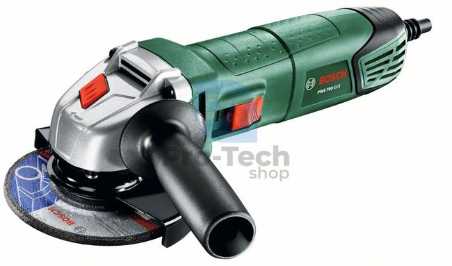 Кутова шліфувальна машина Bosch PWS 700-115 03708