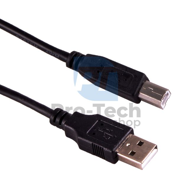 USB-кабель для принтера, USB 2.0, A-B, 1.5m 72388