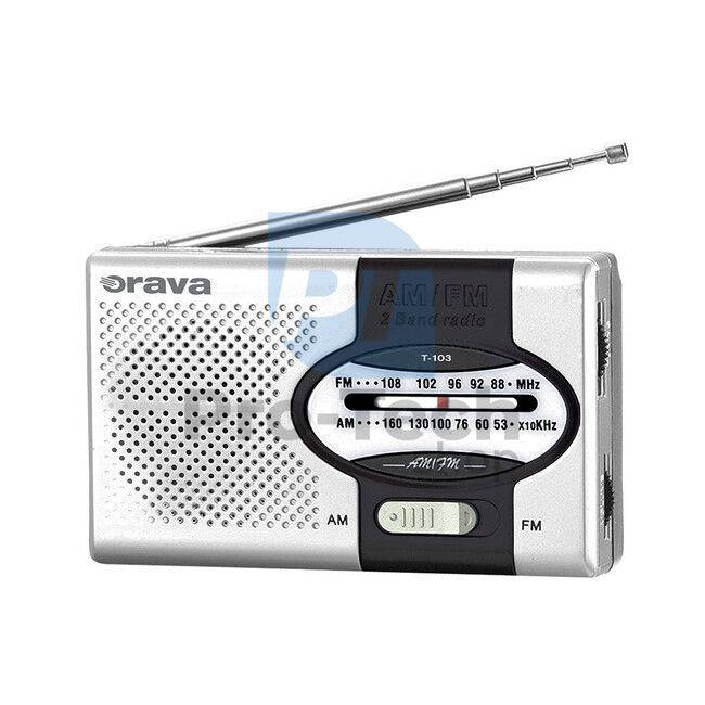 Кишенькове радіо AM/FM Orava 73534