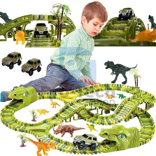 Гоночний трек - Dino Park 271 деталь, Kruzzel 76208